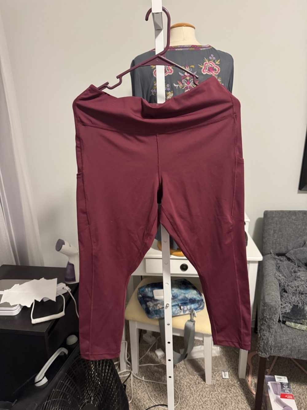 Athleta Maroon womens Performance Leggings